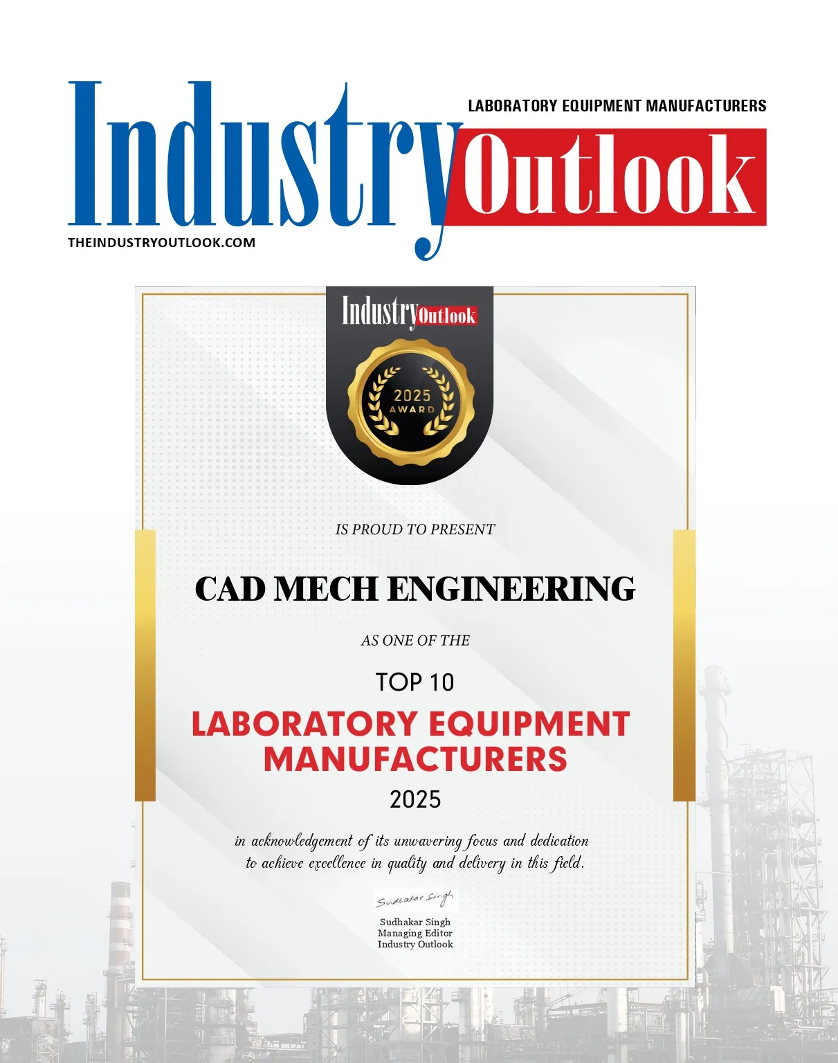 Industry Outlook Top 10 Laboratory Equipment Manufacturers 2025